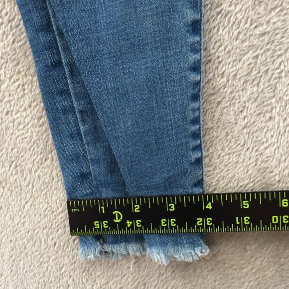 Aeropostale American Eagle Womens Jeans Size 000/00 Skinny Leg Blue Denim Casual - Picture 12 of 16